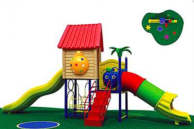 邕寧小房子滑梯-1