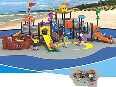 邕寧海盜船滑梯-3