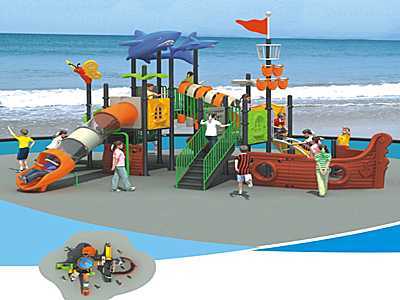 邕寧海盜船滑梯-4